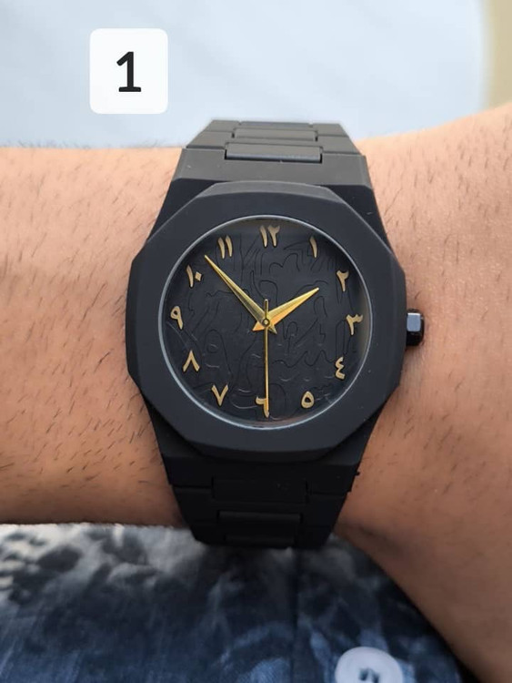 ساعت مچی مردانه مارک AP اودمار پیگه اعداد فارسی بند پیو