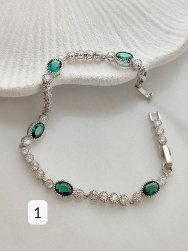 دستبند زنانه مارک ژوپینگ Xuping نگیندار