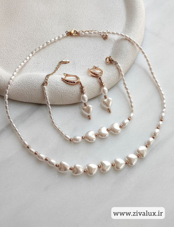 سرویس زنانه مارک ژوپینگ مدل مرواریدی