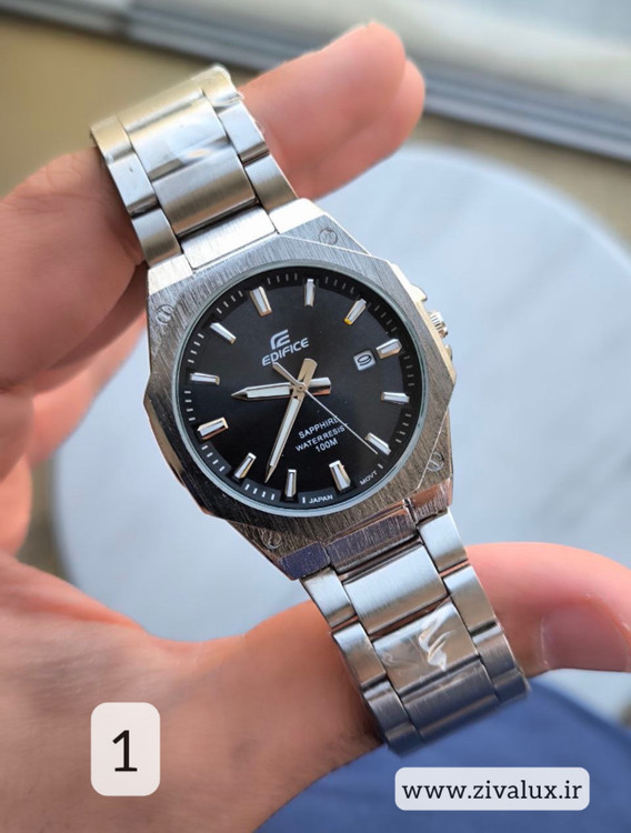 ساعت مچی مردانه مارک کاسیو CASIO مدل ادیفیس بند استیل