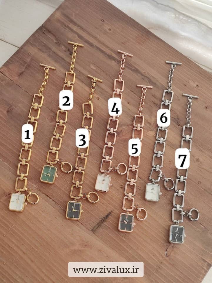 ساعت مچی زنانه مارک کورال CORAL قفل تی جنس استیل