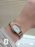 ساعت مچی زنانه مارک الگانس ELEGANCE موتور ژاپن بند استیل