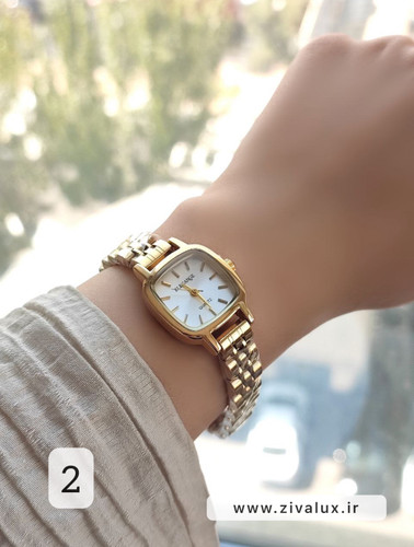 ساعت مچی زنانه مارک الگانس ELEGANCE موتور ژاپن بند استیل