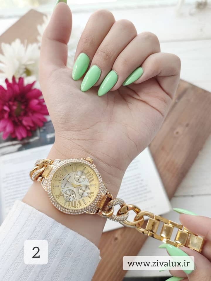 ساعت مچی زنانه مارک میشل کورس MICHAEL KORS بند کارتیر