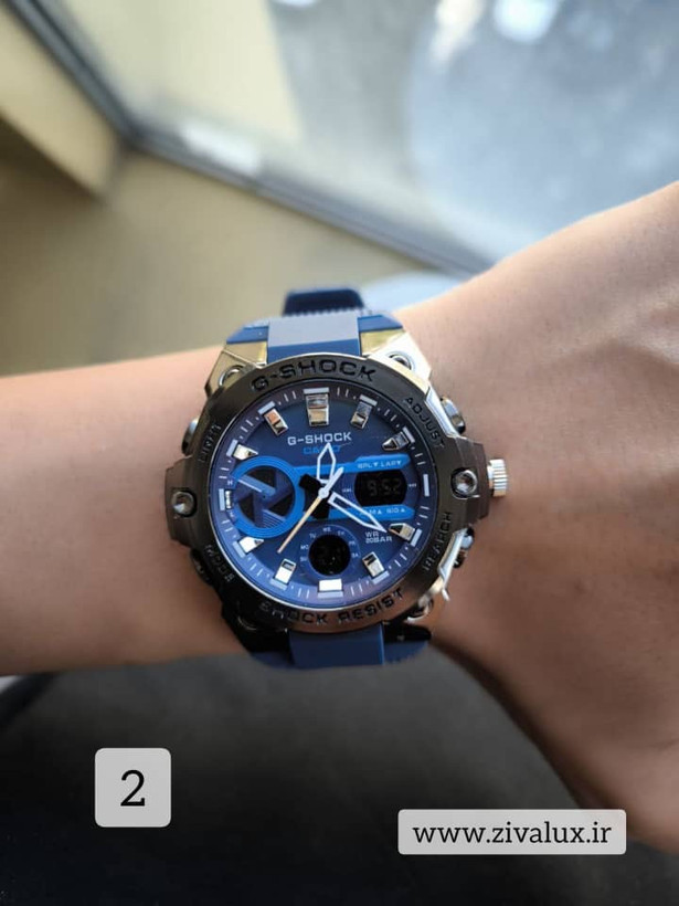 ساعت مچی مردانه مارک جی شاک G_SHOCK دو زمانه