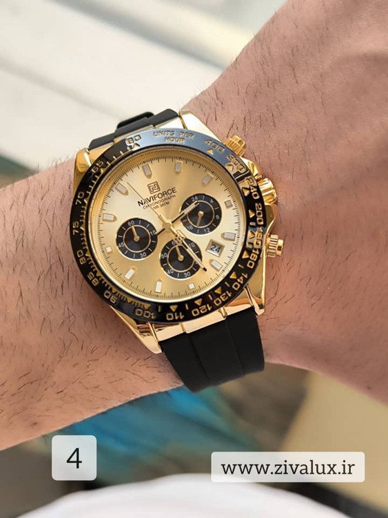 ساعت مچی مردانه مارک نیوی فورس NAVIFORCE موتور ژاپن مدل 8054