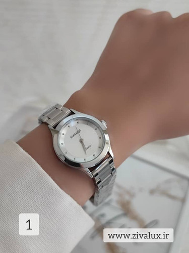 ساعت مچی زنانه مارک الگانس ELEGANCE موتور ژاپن بند استیل