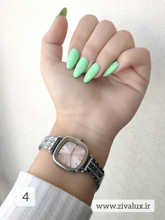 ساعت مچی زنانه مارک bubble time بند استیل