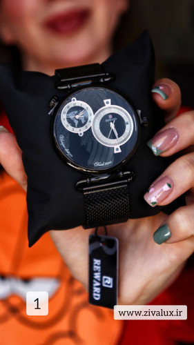 ساعت مچی مردانه مارک ریوارد REWARD مدل 62006 بند حصیری استیل