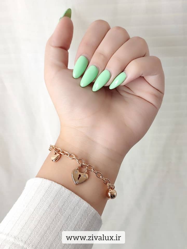 دستبند زنانه مارک ژوپینگ xuping طرح قلب