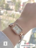 ساعت مچی زنانه مارک زیدو zido بند سرامیکی