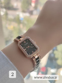 ساعت مچی زنانه مارک زیدو zido بند سرامیکی
