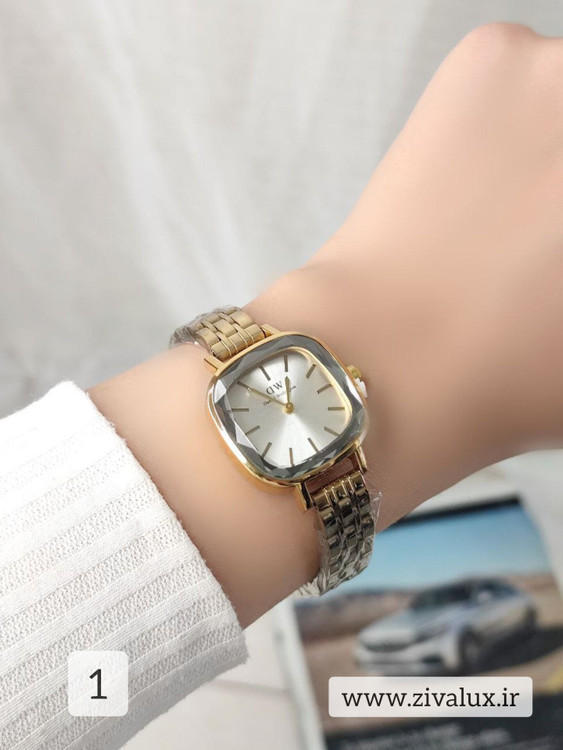 ساعت مچی زنانه مارک DW بند استیل