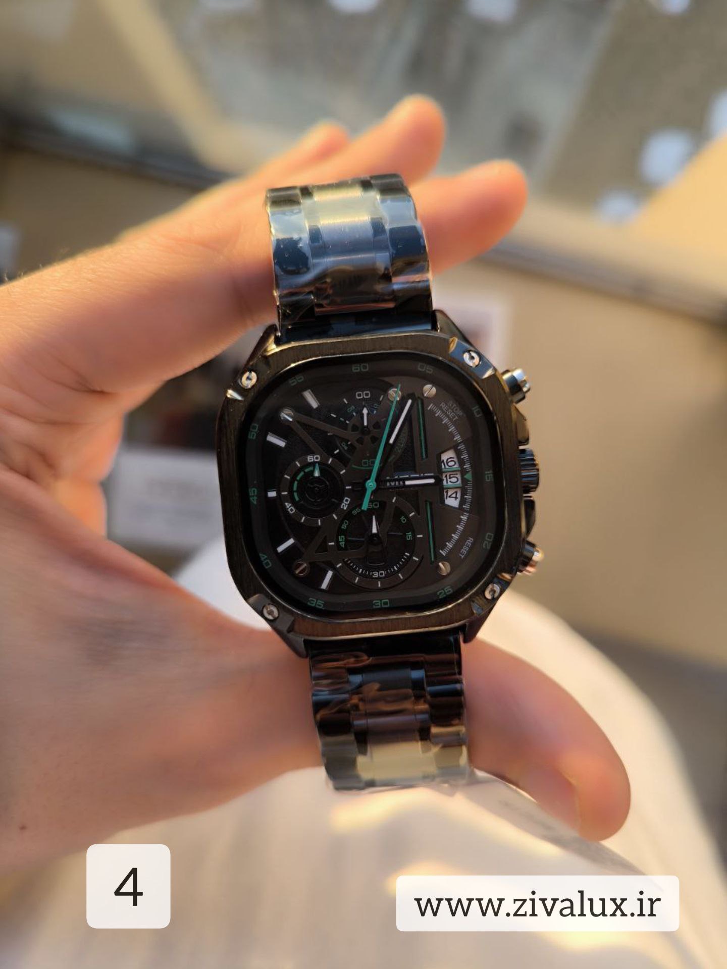 ساعت مچی مردانه مارک مِگیر MEGIR بند استیل