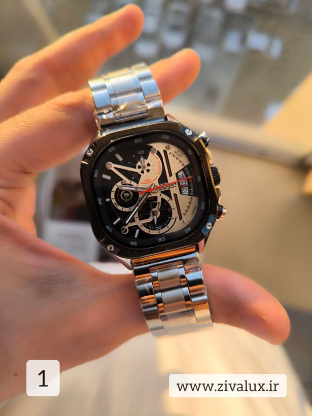 ساعت مچی مردانه مارک مِگیر MEGIR بند استیل