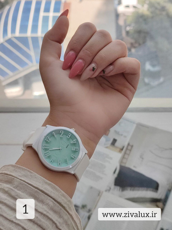 ساعت مچی دخترانه مارک بلون bolun بند سیلیکونی