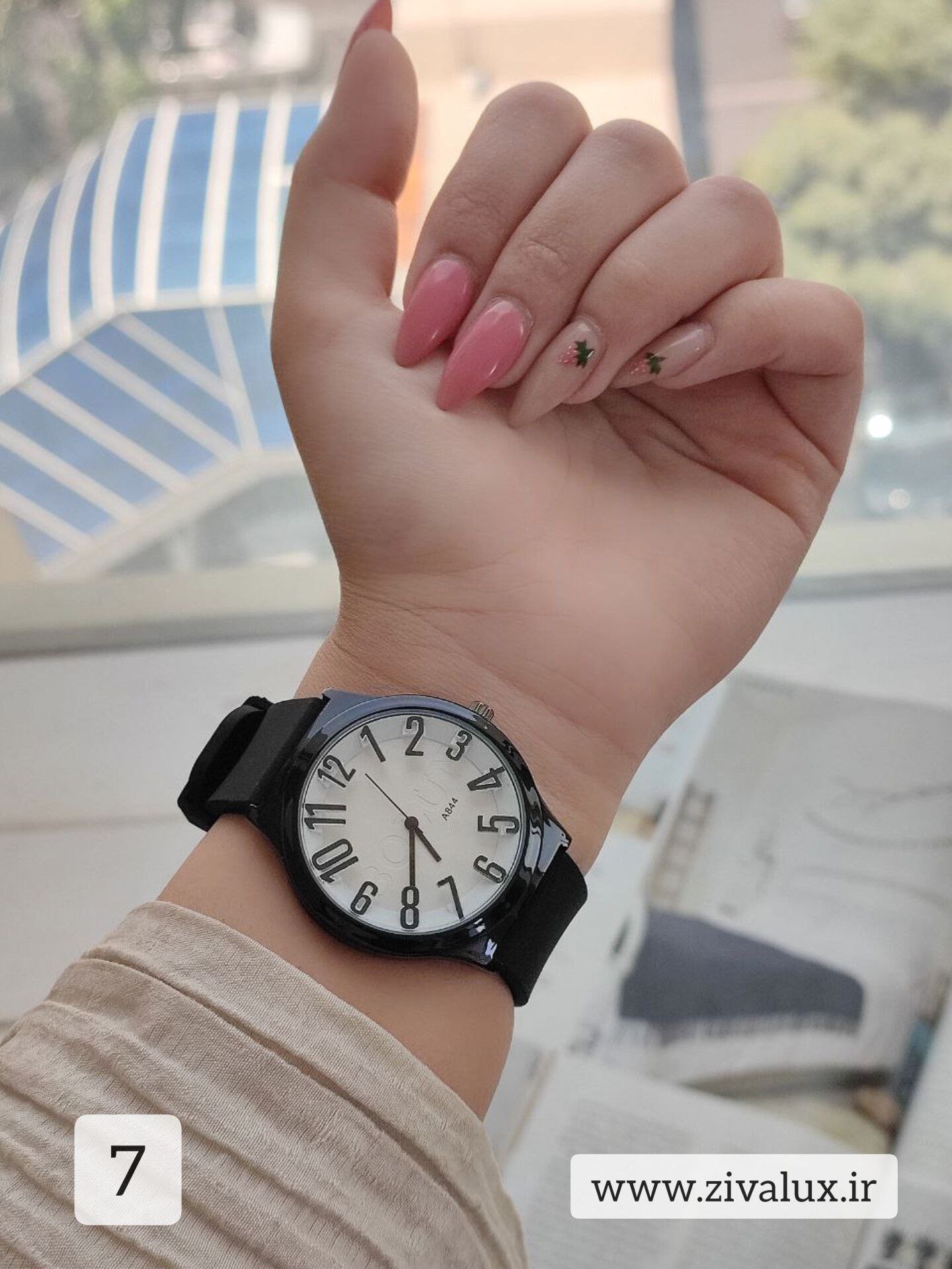 ساعت مچی ‏دخترانه مارک بلون bolun بند سیلیکونی