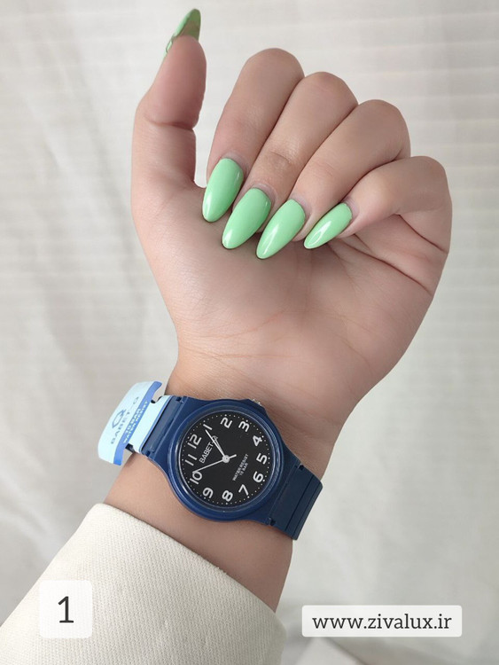 ساعت مچی دخترانه مارک بابت babet-Q بند سیلیکونی