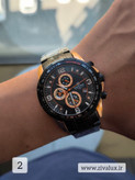 ساعت مچی مردانه مارک نیوی فورس NAVIFORCE سه موتوره مدل 8020 موتور ژاپن بند استیل