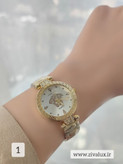 ساعت مچی زنانه مارک ورساچه VERSACE بند استیل