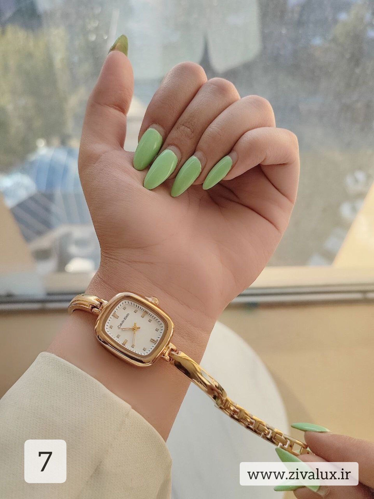 ساعت مچی زنانه مارک کلوین کلین calvin klein بند استیل