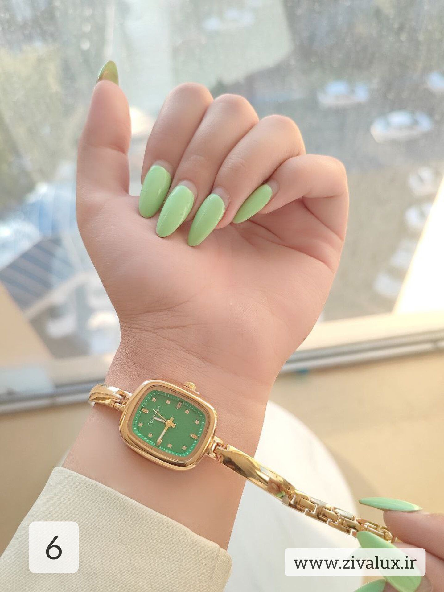 ساعت مچی زنانه مارک کلوین کلین calvin klein بند استیل