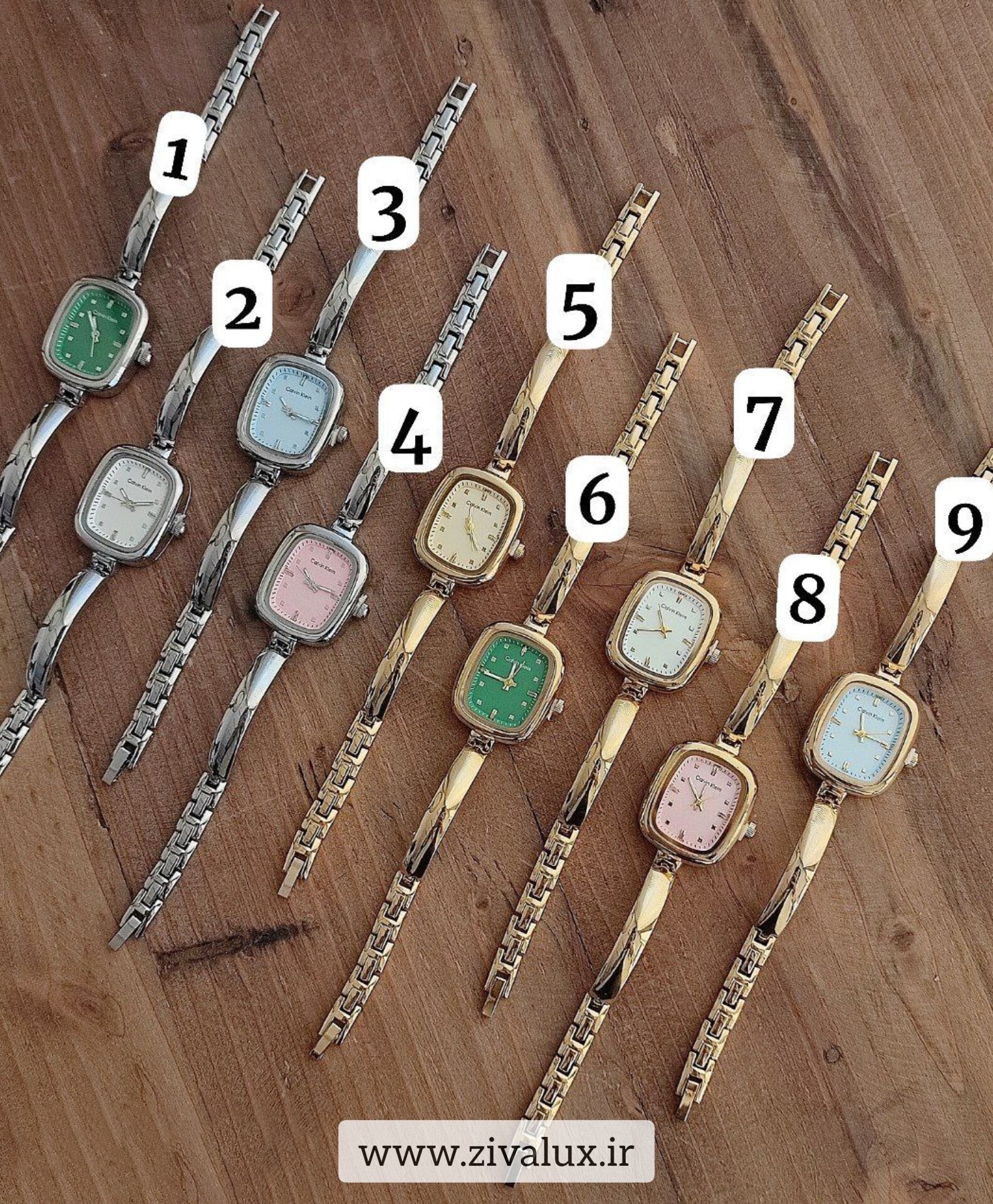 ساعت مچی زنانه مارک کلوین کلین calvin klein بند استیل