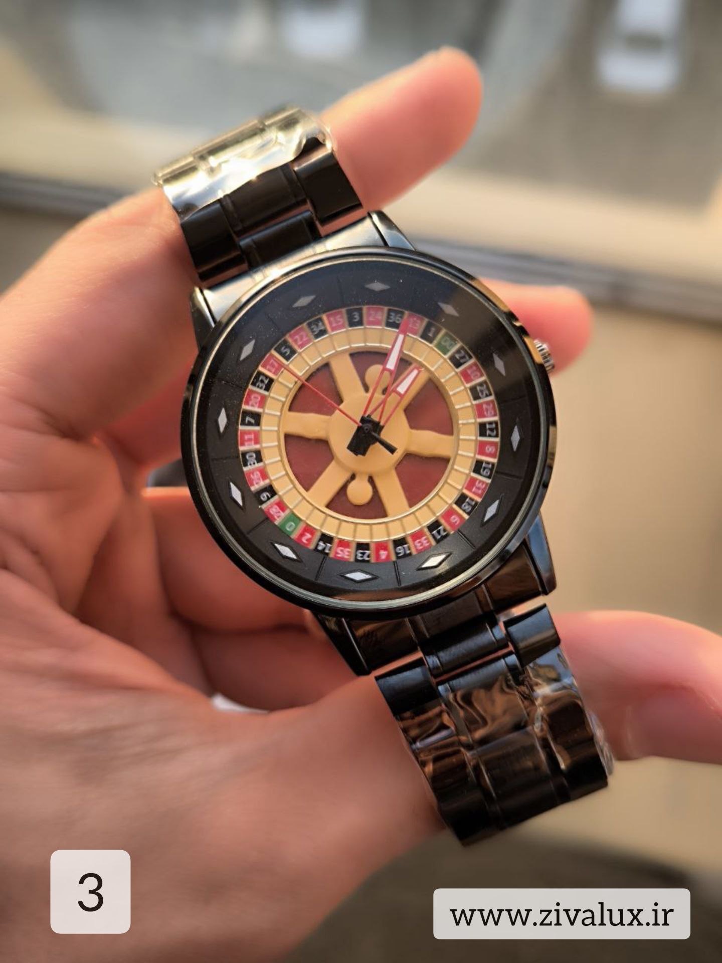 ساعت مچی مردانه مارک VIOKAI صفحه چرخشی