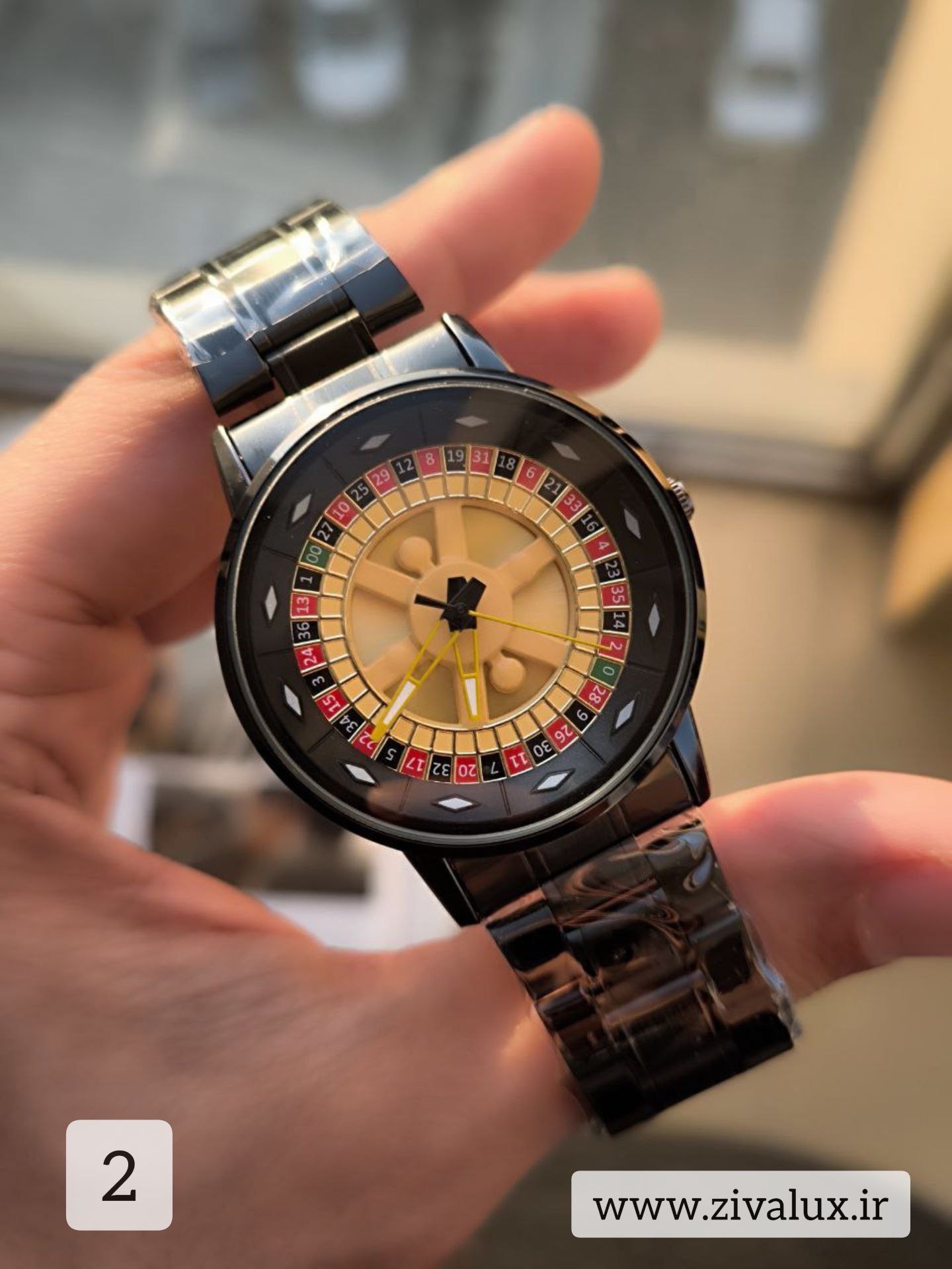 ساعت مچی مردانه مارک VIOKAI صفحه چرخشی