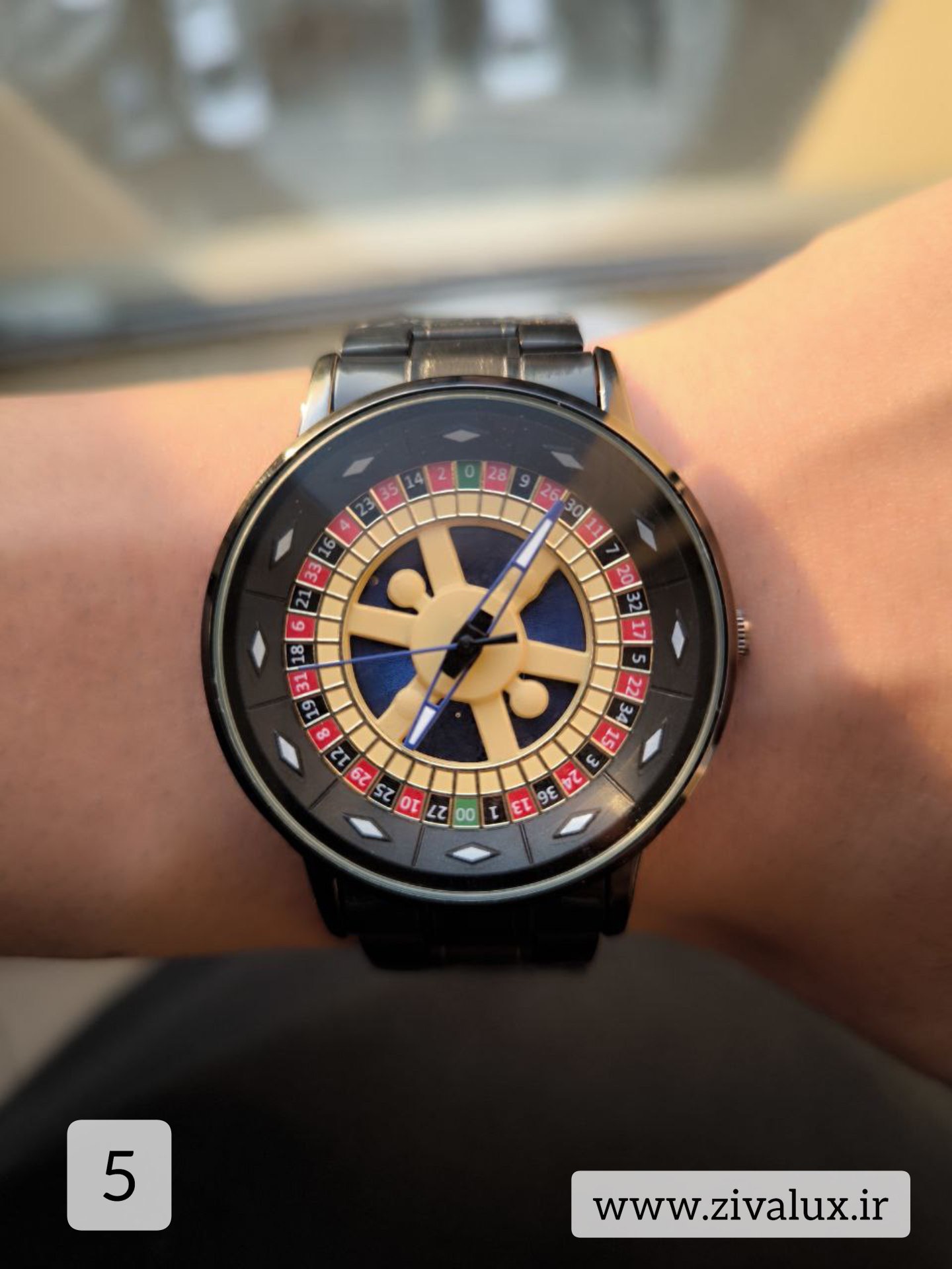 ساعت مچی مردانه مارک VIOKAI صفحه چرخشی