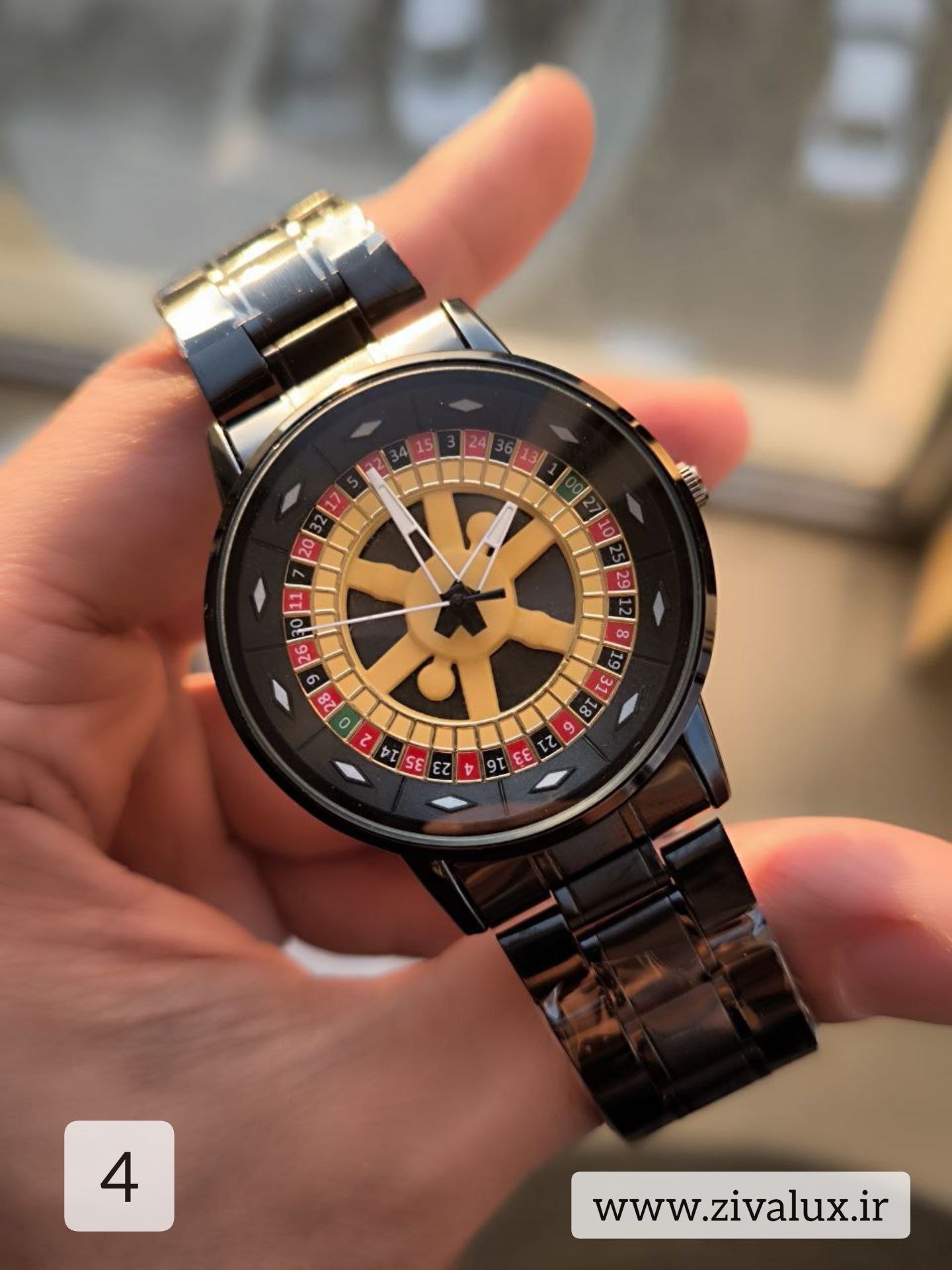 ساعت مچی مردانه مارک VIOKAI صفحه چرخشی