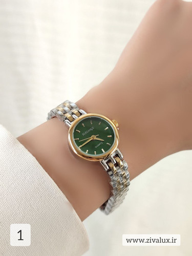 ساعت مچی زنانه مارک الگانس ELEGANCE موتور ژاپن بند استیل