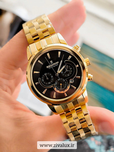 ساعت مچی مردانه مارک رومانسون ROMANSON سه موتور فعال بند استیل