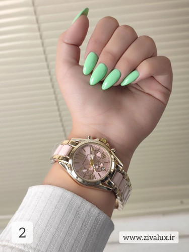 ساعت مچی زنانه مارک میشل کورس MICHAEL KORS بند استیل