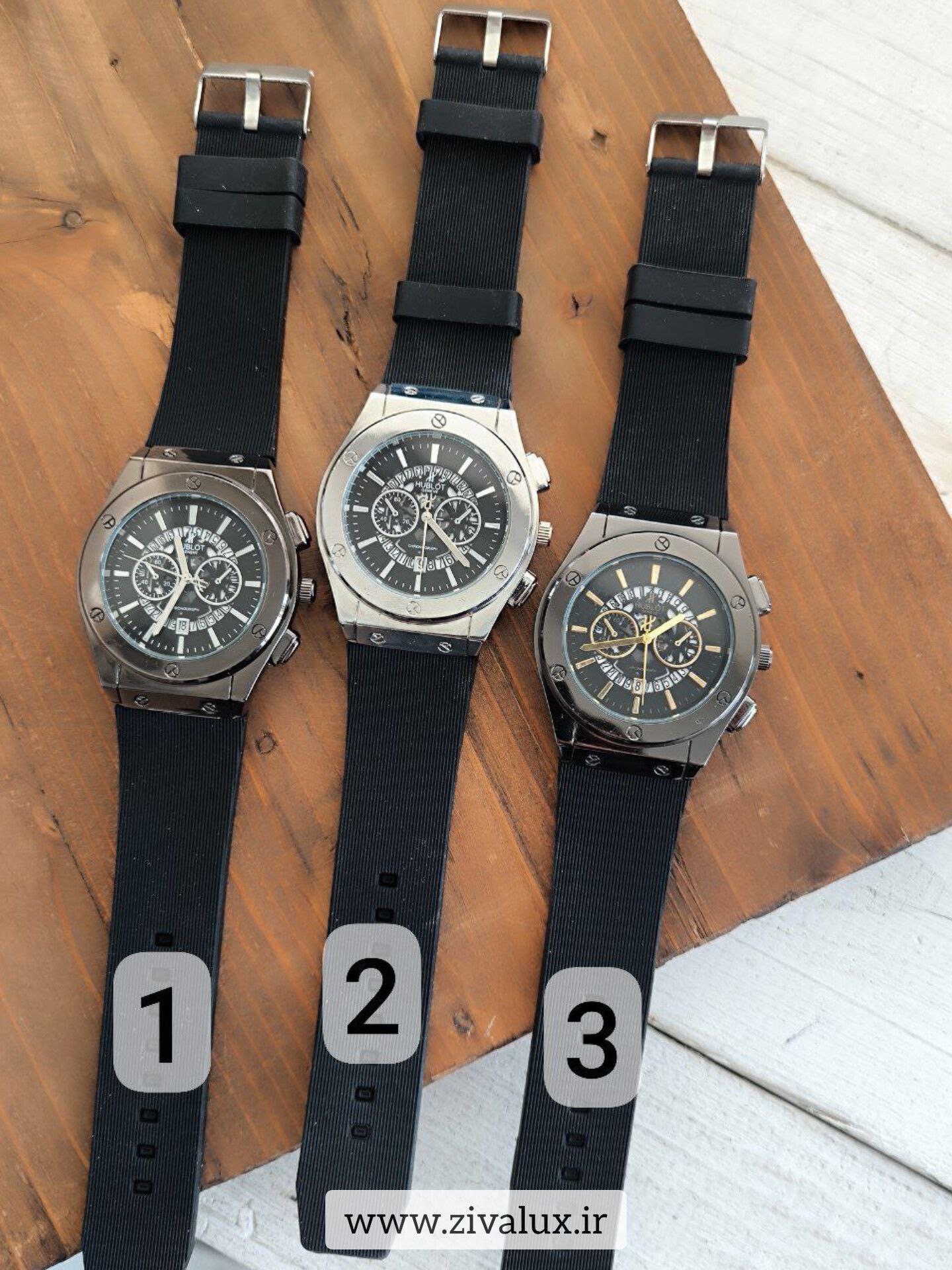 ساعت مچی مردانه مارک هابلوت HOBLUT بند پیو