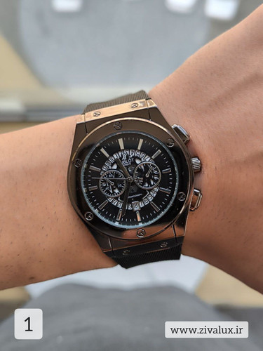 ساعت مچی مردانه مارک هابلوت HOBLUT بند پیو