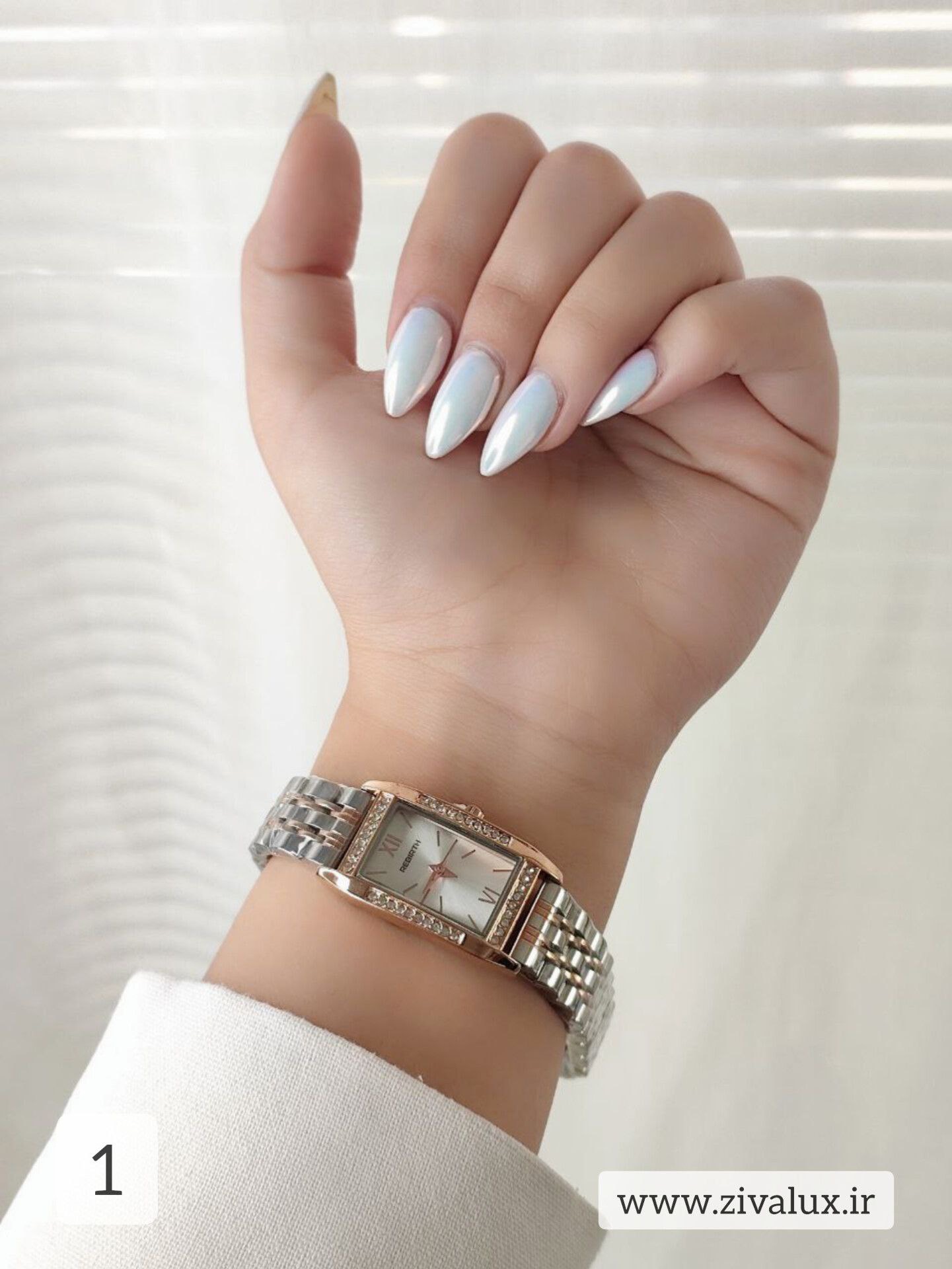 ساعت مچی زنانه مارک REBIRTH مدل 032 بند استیل