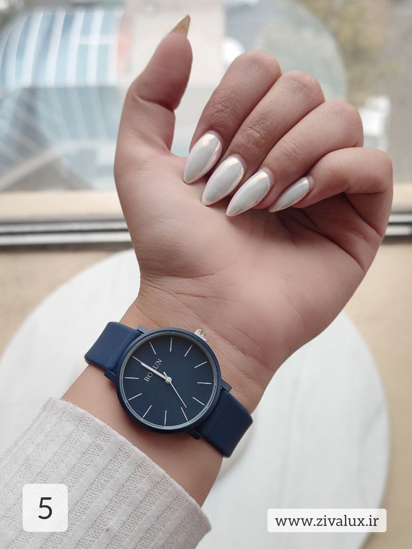 ساعت مچی دخترانه مارک بلون bolun بند سیلیکونی