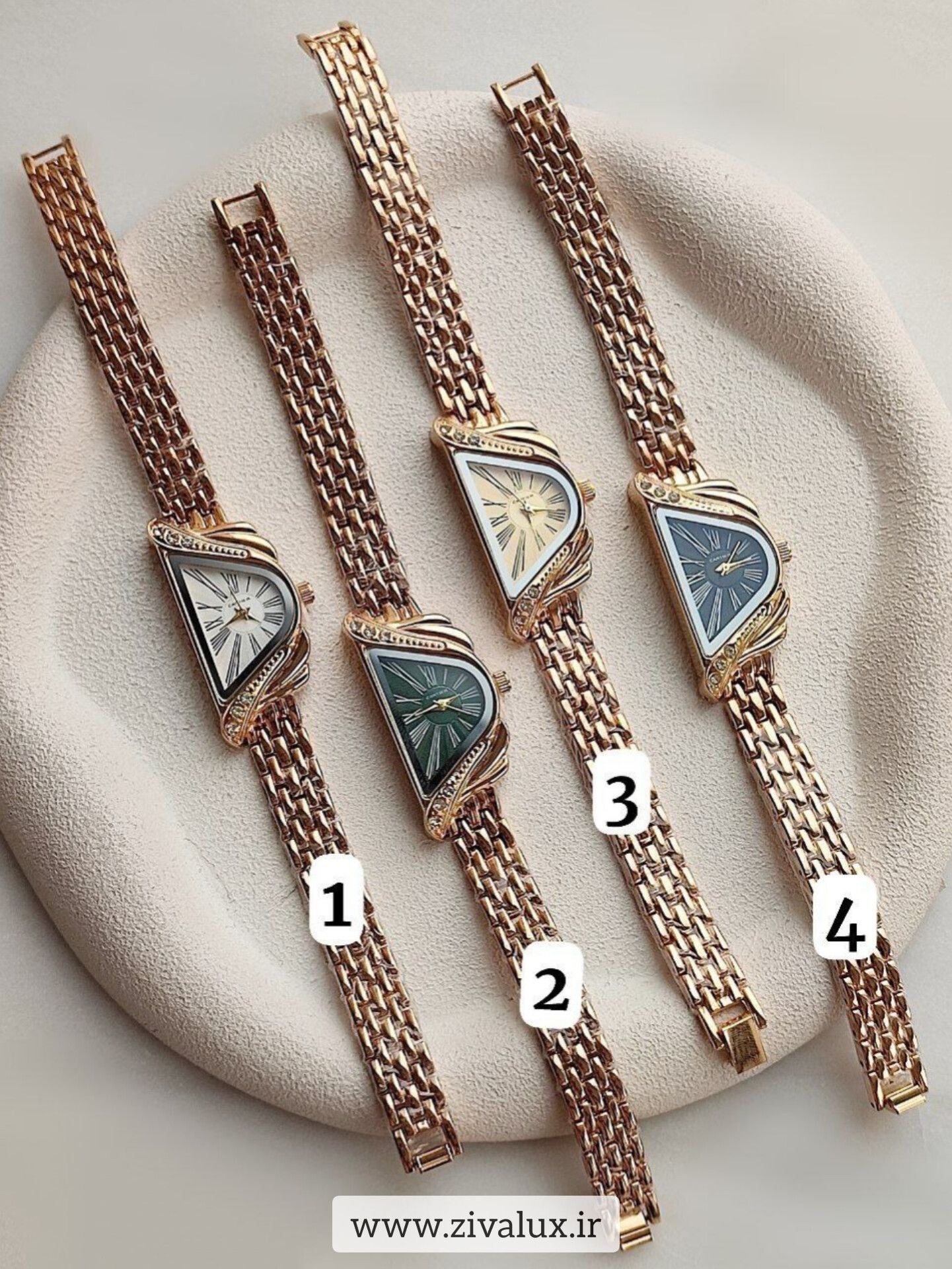 ساعت مچی زنانه مارک کارتیر CARTIER بند استیل