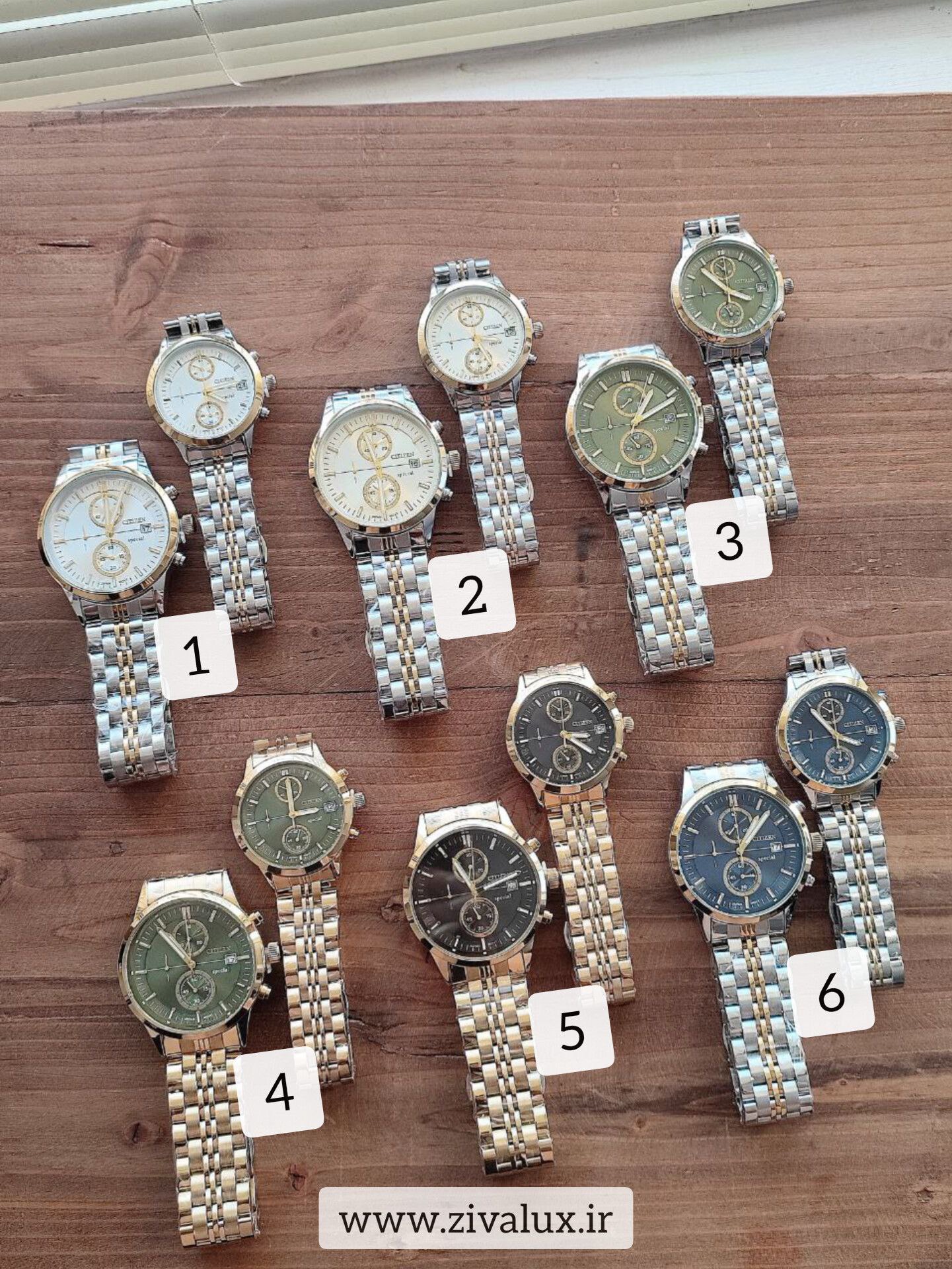 ساعت مچی مردانه و زنانه مارک سیتیزن CITIZEN بند استیل