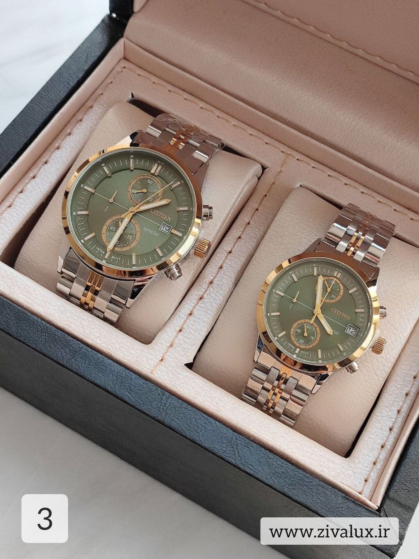 ساعت مچی مردانه و زنانه مارک سیتیزن CITIZEN بند استیل