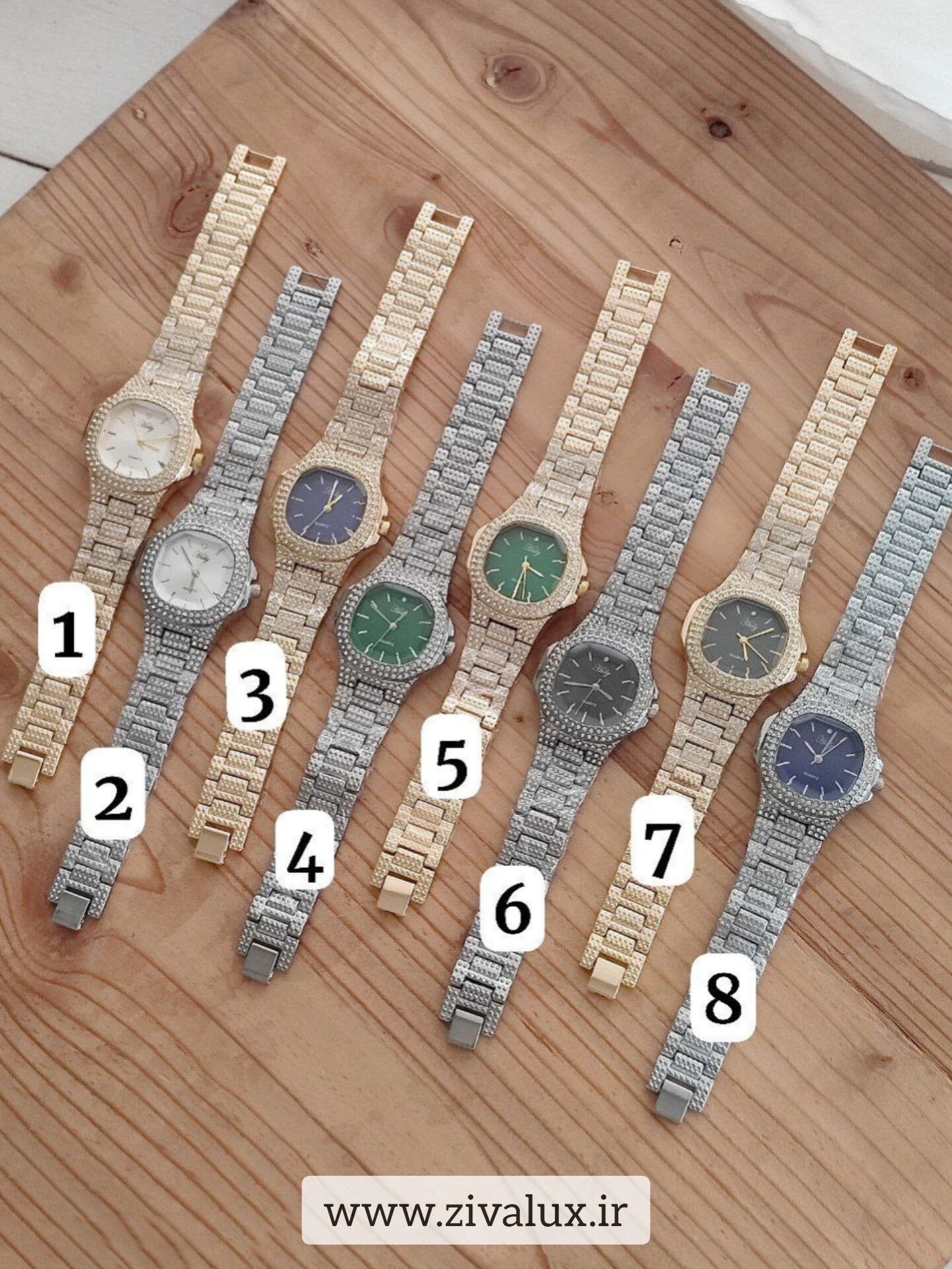 ساعت مچی زنانه مارک هایدی Hidy بند فلزی