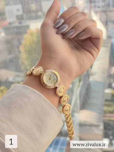 ساعت مچی زنانه مارک ورساچه VERSACE بند فلزی