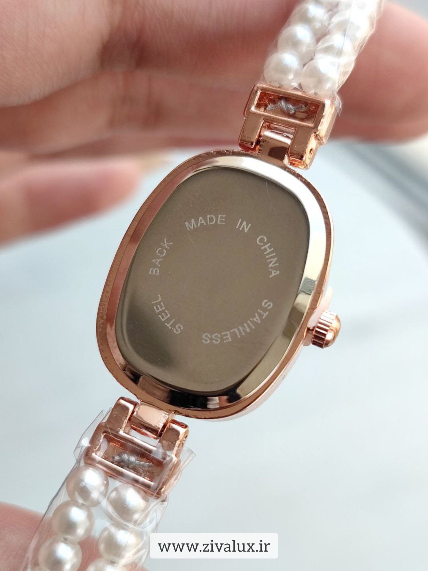 ساعت زنانه مارک کارتیر CARTIER بند مرواریدی