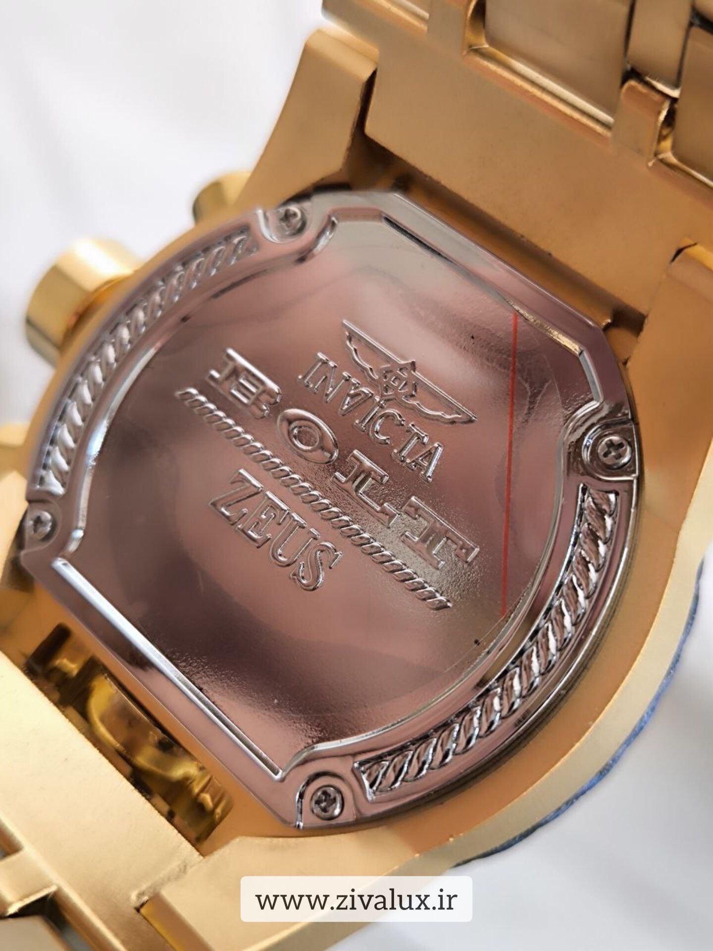 ساعت مچی مردانه مارک اینویکتا INVICTA  سه موتوره بند استیل