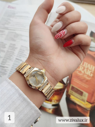 ساعت مچی زنانه مارک NK بند استیل