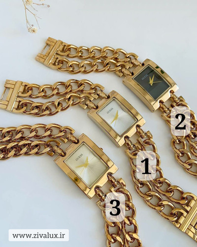 ساعت مچی زنانه مارک گس GUESS بند کارتیر