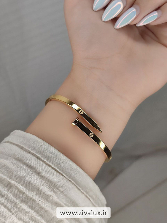 تکدست استیل زنانه و دخترانه طرح میخی NAIL