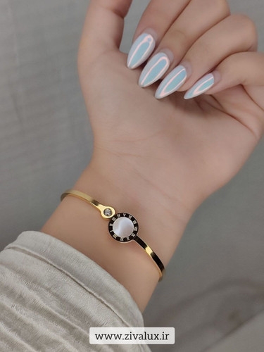 تکدست استیل زنانه طرح بولگاری BVLGARI