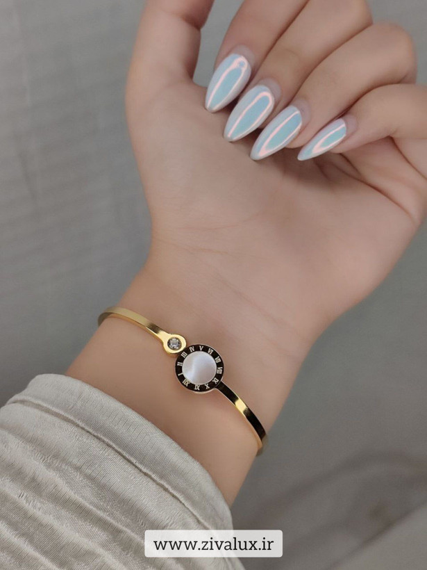 تکدست استیل زنانه طرح بولگاری BVLGARI